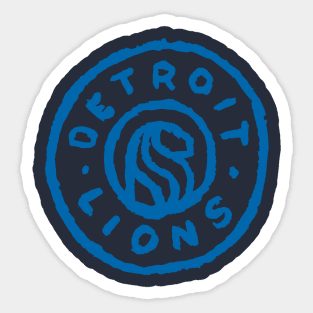 Detroit Lioooons 10 Sticker